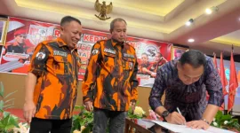 Pemuda Pancasila Kota Surabaya siap membantu mengawal Eri Cahyadi untuk kembali terpilih sebagai Walikota Surabaya.