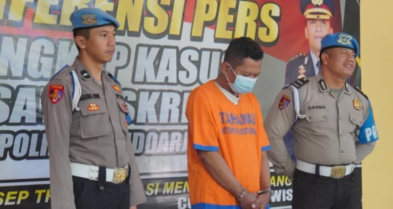 Pelaku pembobolan rumah kosong berhasil diamankan Satreskrim Polresta Sidoarjo.