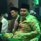 Plt. Bupati Sidoarjo, H. Subandi, menghadiri acara pengajian akbar dan gema sholawat yang diselenggarakan oleh Sawunggaling Karya Group di Jemundo.