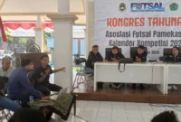Afkab PSSI Pamekasan mengesahkan SIWO PWI jadi Operator Kompetisi Futsal 2024.
