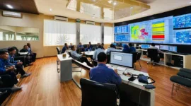 Jajaran Direksi Perumda Tugu Tirta mengadakan rapat terakhir sebelum pengerjaan tapping pipa.