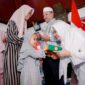 Rutinitas setiap Bulan, Bupati Sampang H. Slamet Junaidi bersama Istri memberikan Santunan kepada seribu anak Yatim.
