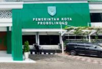 Kantor Pemerintah Kota Probolinggo.