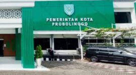 Kantor Pemerintah Kota Probolinggo.
