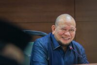 Anggota DPD RI/MPR RI, AA LaNyalla Mahmud Mattalitti.