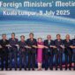 Pertemuan Menteri-menteri Luar Negeri ASEAN (AMM'58), yang dibuka Rabu (9/7/2025) di Kuala Lumpur Convention Centre.