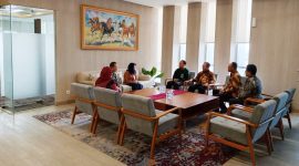 Silaturahmi Regional CEO BRI Region 12 Surabaya, Reza Syahrizal Setiaputra bersama jajaran ke Kantor Otoritas Jasa Keuangan (OJK) Provinsi Jawa Timur, Selasa (29/7/2025).