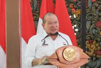 Anggota DPD RI, AA LaNyalla Mahmud Mattalitti. 