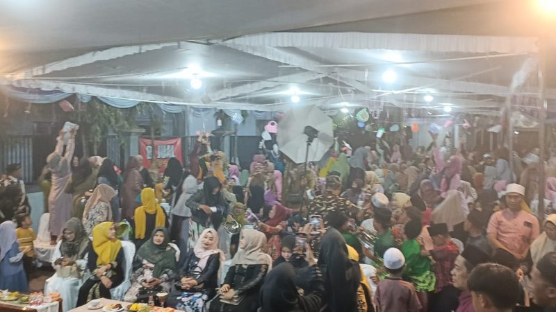 memperingati Maulid Nabi Muhammad SAW 1447, terasa beda saat digelar Masjid Miftahul Jannah Juanda Regency, Minggu (7/9/2025). 