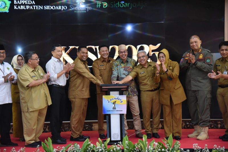 Bupati Sidoarjo, H. Subandi Kompetisi Inovasi Sidoarjo (KISI) 2025 di Pendopo Delta Wibawa, Senin (22/9/2025).