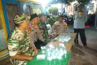 Polsek Tulangan bersama Koramil Tulangan terus memperkuat sinergi menjaga keamanan wilayah.