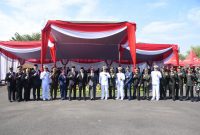 Pemerintah Kabupaten (Pemkab) Sidoarjo menggelar upacara peringatan Hari Kesaktian Pancasila di halaman Mall Pelayanan Publik (MPP) Lingkar Timur, Rabu (1/10/2025). 