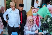 Ketua TP PKK sekaligus Ketua TP Posyandu Kabupaten Sidoarjo dr. Hj. Sriatun Subandi mengajak para kader kesehatan serta posyandu dalam kegiatan "Gerakan Posyandu Aktif" Tahun 2025 yang diselenggarakan di Balai Desa Krembung, Rabu 01/10/2025.