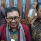 Wakil Ketua Dewan Pengawas Danantara Indonesia, Prof. Dr. Muliaman Darmansyah Hadad, Ph.D., saat memberikan keterangan di depan wartawan.