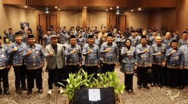 Kepala Badan Kepegawaian Negara (BKN) Republik Indonesia, Prof. Dr. Zudan Arif Fakrulloh, hadir memberikan penguatan dan motivasi kepada jajaran pimpinan perangkat daerah dalam kegiatan Peningkatan Kapasitas Kepala OPD yang digelar pada Senin (17/11/2025).