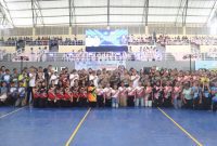 Pertandingan Bola Voli Indoor U-17 dan Bola Voli Pantai U-21 Bhayangkara Cup Tingkat Nasional Tahun 2025, resmi dibuka Kapolresta Sidoarjo Kombes. Pol. Christian Tobing bersama Bupati Sidoarjo Subandi, pada Senin (17/11/2025) di GOR Sidoarjo.