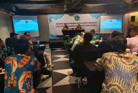 Dinas Sosial Kabupaten Sidoarjo menggelar Sosialisasi Peran Serta Masyarakat dalam Pengawasan Bantuan Sosial di Hotel Luminor pada Kamis (27/11/2025).