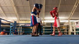 Pengurus Cabang (Pengcab) Persatuan Tinju Amatir Nasional (Pertina) Kabupaten Sidoarjo sukses menggelar Fun Fight Boxing, Minggu kemarin, (16/11).