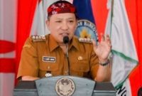 Bupati Sampang, H. Slamet Junaidi Berharap Semua Pihak Memahami Kondisi Keuangan Daerah, Terlebih Pemangkasan Dana Transfer Ke Daerah (TKD) Sebesar 98,7M Banyak Program Prioritas Terancam Tidak Berjalan Maksimal, Antaranya Dana Program UHC Yang Masih Kurang 10Miliar.