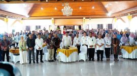 Sidoarjo Business Forum 2025 sekaligus Sosialisasi PP Nomor 28 Tahun 2025 tentang Penyelenggaraan Perizinan Berbasis Risiko di Pendopo Delta Wibawa pada Rabu (26/11/2025).