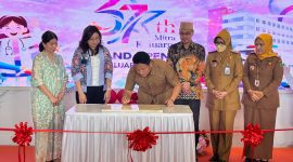 Bupati Sidoarjo, H. Subandi, meresmikan RS. Mitra Keluarga Sidoarjo yang berlokasi di Jalan K.H. Ali Mas’ud, Desa Pagerwojo, Kecamatan Buduran, Senin (12/1/2026).