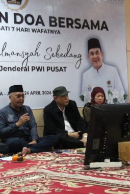 PWI Gelar Takziah Nasional, Kenang Loyalitas dan Pengabdian Zulmansyah Sekedang