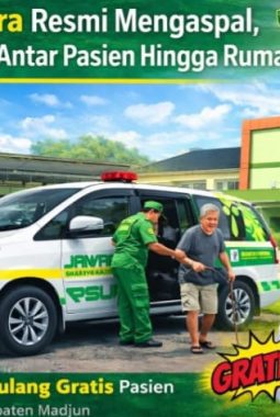 RSUD Dolopo Luncurkan Mobil Jawara, Layanan Antar Pasien Pulang Gratis