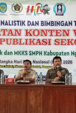Bupati Nganjuk Apresiasi Diklat Jurnalistik PWI, Dorong Guru Aktif Produksi Konten