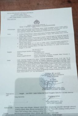 Dugaan Hilangnya Netralitas Polrestabes Surabaya Dalam Penanganan Perkara Dewan Kesenian Surabaya