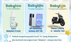 PT Lekimtie Jaya Agung Luncurkan Promo Minyak Telon Babylon Berhadiah Motor Listrik