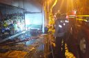 Kebakaran melanda rumah sekaligus toko sembako milik Sudarsono (52) di Desa Pagerwojo, Buduran, Selasa (25/8/2026) sekitar pukul 01.10 WIB.