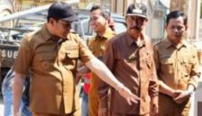Bupati Sidoarjo Subandi langsung sidak, Senin (24/8/2026). Hasilnya, progres fisik tertinggal 4% dari target.
