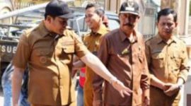 Bupati Sidoarjo Subandi langsung sidak, Senin (24/8/2026). Hasilnya, progres fisik tertinggal 4% dari target.