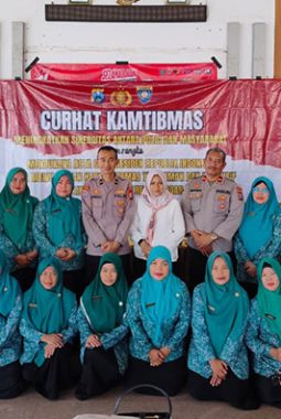 Curhat Kamtibmas di Ketegan, Polresta Sidoarjo Ajak Warga Aktif Jaga Keamanan