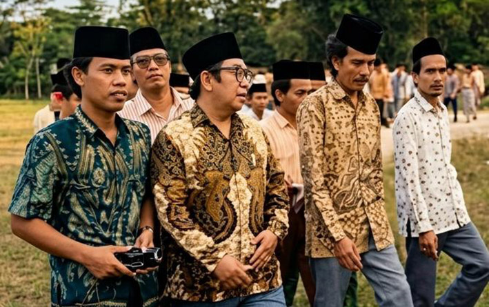 Gus Dur dan Kyai Ghofur.