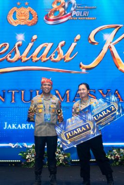 Kinerja Gemilang, Polresta Sidoarjo Borong Dua Penghargaan Kapolri