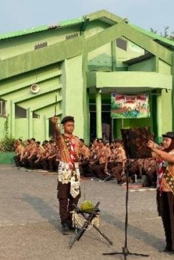 Peringati Hari Pramuka ke-65, SMAN 3 Sidoarjo Bentuk Karakter Siswa Kelas 10