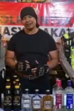 Polsek Buduran Amankan 31 Botol Miras dari Karaoke Kbro Kahuripan Nirwana