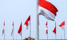 Merdeka di Tiang Bendera