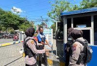 Polwan Polresta Sidoarjo menggelar Patroli Polwan Jenggala Presisi, Rabu (26/8/2026).