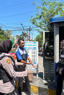 Polwan Polresta Sidoarjo Gelar Patroli Jenggala Presisi, Sasar Titik Rawan