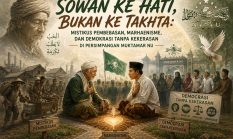 SOWAN KE HATI, BUKAN KE TAKHTA: Mistikus Pembebasan, Marhaenisme, dan Demokrasi Tanpa Kekerasan di Persimpangan Muktamar NU