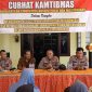 Satuan Pembinaan Masyarakat (Sat Binmas) Polresta Sidoarjo menggelar Curhat Kamtibmas bersama warga Desa Prambon, Senin (31/8/2026). 