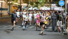 Persatuan Wartawan Indonesia (PWI) Kabupaten Nganjuk menggelar kegiatan Adhyaksa Night Run Merah Putih 2026 pada Sabtu (5/9/2026).