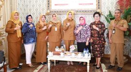 Audiensi Forum PUSPA bersama Wakil Bupati (Wabup) Sidoarjo Hj. Mimik Idayana di Rumah Dinas Wabup Sidoarjo, Senin (31/8/2026).
