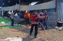 Polsek Krian Polresta Sidoarjo bergerak cepat menangani kebakaran gudang rongsokan di Dusun Badas, Desa Barengkrajan, Kecamatan Krian, Kabupaten Sidoarjo, Jumat (18/9/2026) sekitar pukul 13.00 WIB.