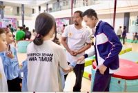 Kontingen senam Sidoarjo meraih sembilan medali pada hari awal Kejuaraan Provinsi (Kejurprov) PERSANI Jawa Timur 2026 yang berlangsung di Kediri, 15-20 September 2026.