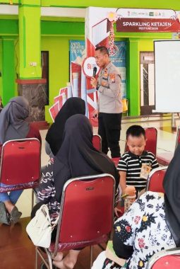 Cegah Kekerasan Anak dan Perempuan, Polresta Sidoarjo Ingatkan Warga Lapor 110