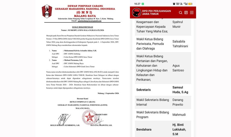 Surat Rekomendasi.