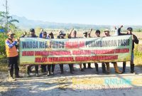 Masyarakat menolak keras rencana kembalinya aktivitas pertambangan sirtu oleh PT Epas di Desa Puncu dan Desa Satak, Kab Kediri.